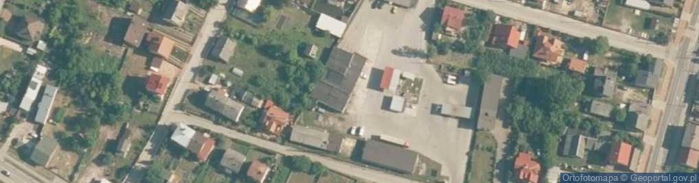 Zdjęcie satelitarne PaczkoPunkt InPost POP-WLZ2