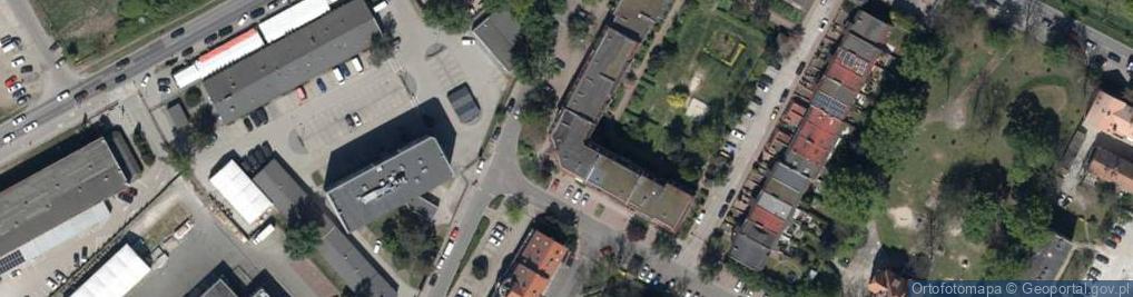 Zdjęcie satelitarne PaczkoPunkt InPost POP-WRO134
