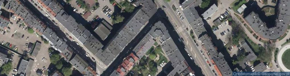 Zdjęcie satelitarne PaczkoPunkt InPost POP-WRO178