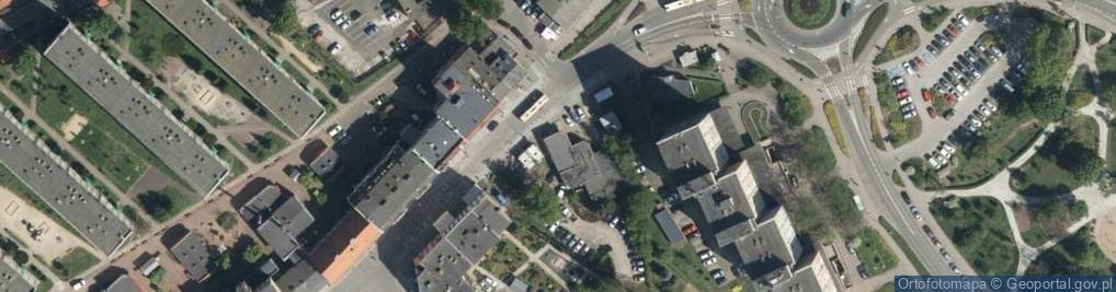 Zdjęcie satelitarne PaczkoPunkt InPost POP-WRO183