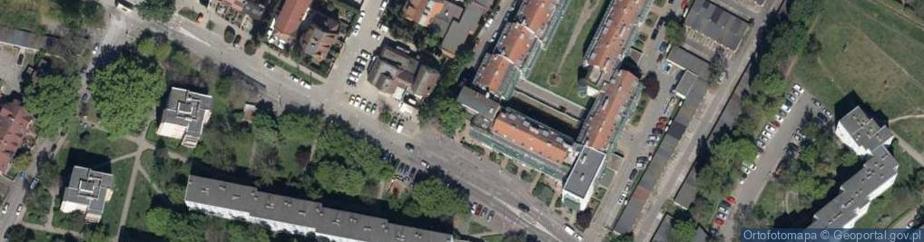 Zdjęcie satelitarne PaczkoPunkt InPost POP-WRO189