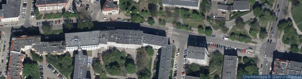 Zdjęcie satelitarne PaczkoPunkt InPost POP-WRO199