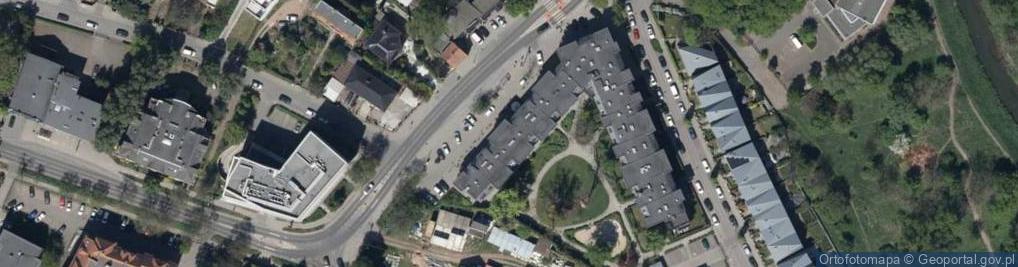 Zdjęcie satelitarne PaczkoPunkt InPost POP-WRO202