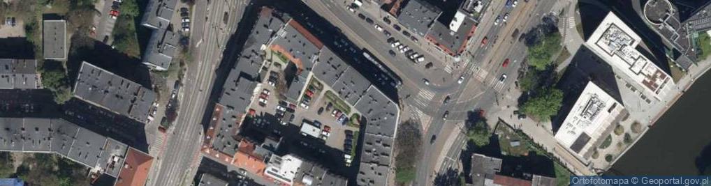 Zdjęcie satelitarne PaczkoPunkt InPost POP-WRO207
