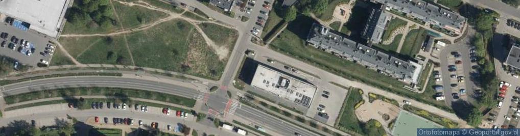 Zdjęcie satelitarne PaczkoPunkt InPost POP-WRO221