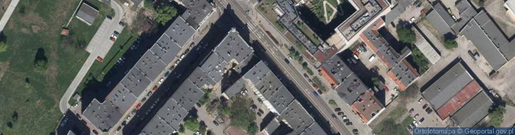 Zdjęcie satelitarne PaczkoPunkt InPost POP-WRO285