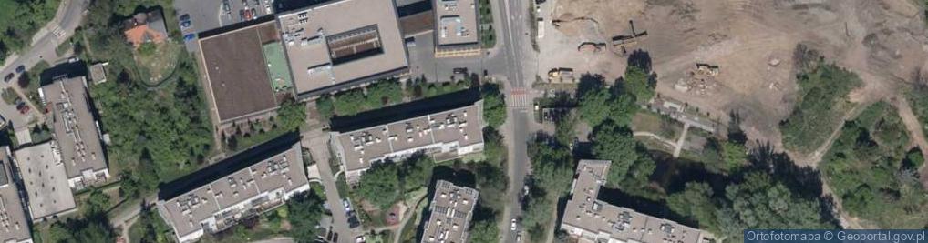 Zdjęcie satelitarne PaczkoPunkt InPost POP-WRO286
