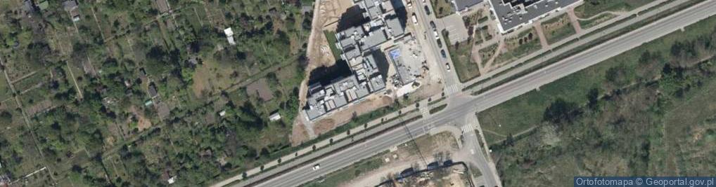 Zdjęcie satelitarne PaczkoPunkt InPost POP-WRO291