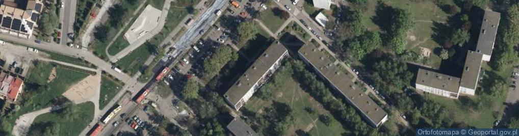 Zdjęcie satelitarne PaczkoPunkt InPost POP-WRO294