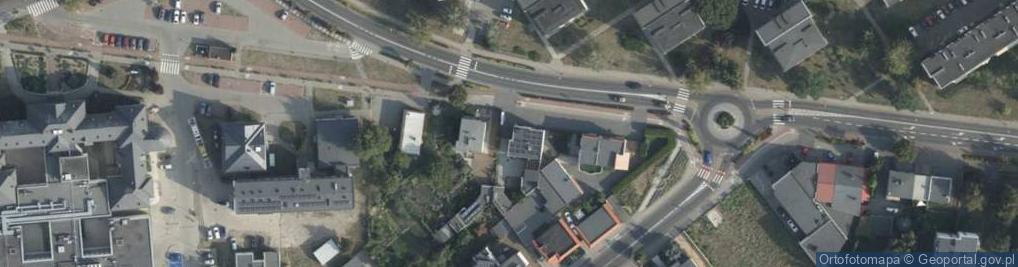 Zdjęcie satelitarne PaczkoPunkt InPost POP-WRZ21