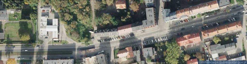 Zdjęcie satelitarne PaczkoPunkt InPost POP-ZAB36