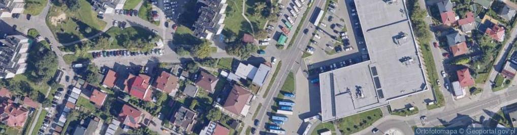 Zdjęcie satelitarne PaczkoPunkt InPost POP-ZAM29