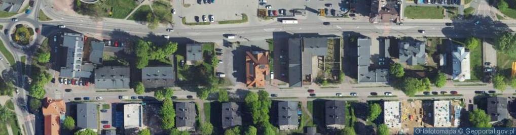 Zdjęcie satelitarne PaczkoPunkt InPost POP-ZAW9