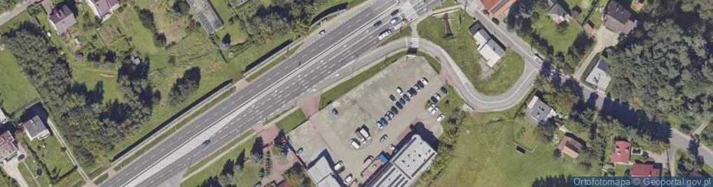 Zdjęcie satelitarne PaczkoPunkt InPost POP-ZBY2