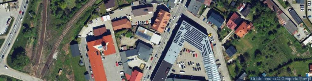 Zdjęcie satelitarne PaczkoPunkt InPost POP-ZWC10