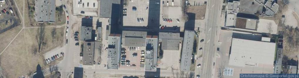 Zdjęcie satelitarne Delegatura Centralna GITD