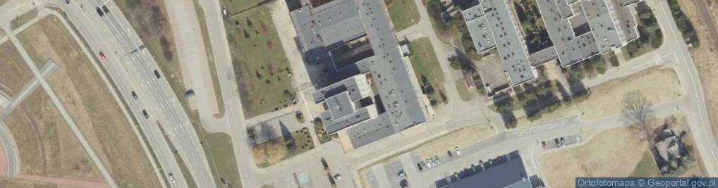 Zdjęcie satelitarne Oddział Wydziału Inspekcji w Krośnie