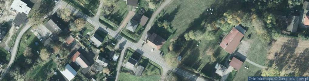 Zdjęcie satelitarne Klimosz - Oddział Strumień / Zabłocie
