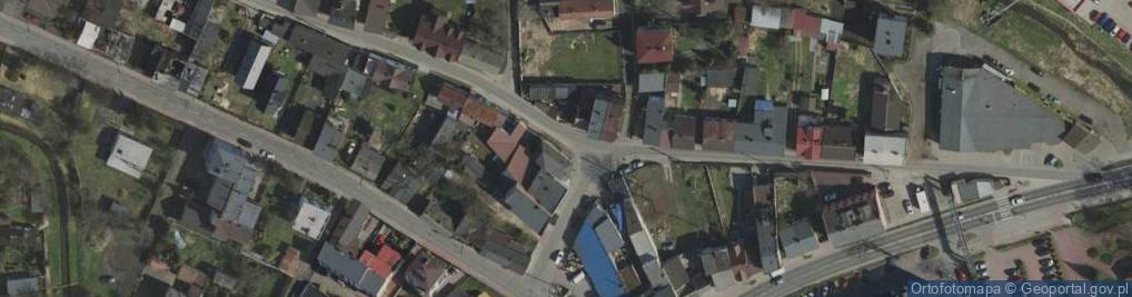 Zdjęcie satelitarne Mirewa. ZPHU. Art. sanitarne i grzewcze