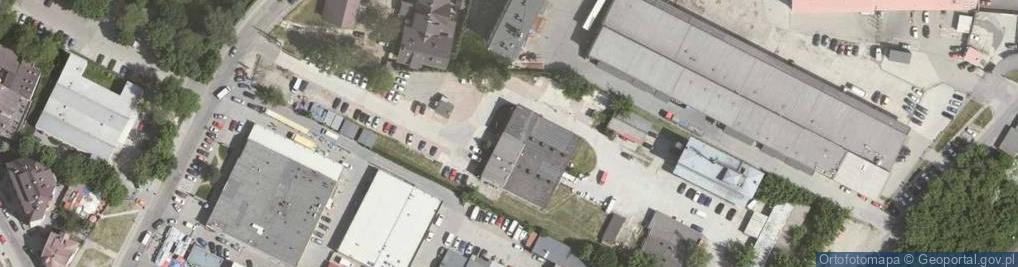 Zdjęcie satelitarne Orthos Marketing - rury kanalizacyjne, oczyszczalnie ścieków