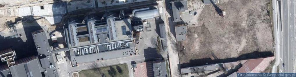 Zdjęcie satelitarne EC1 Łódź Miasto Kultury w Łodzi