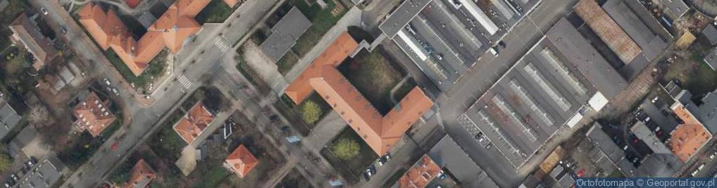 Zdjęcie satelitarne Instytut Metalurgii Żelaza im. Stanisława Staszica