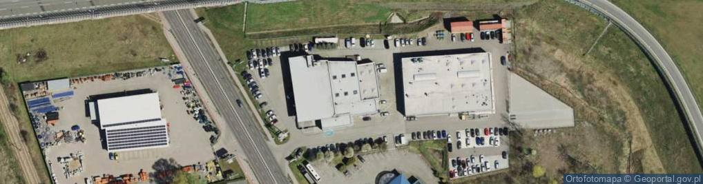 Zdjęcie satelitarne Toyota Bytom - toyota-bytom.pl