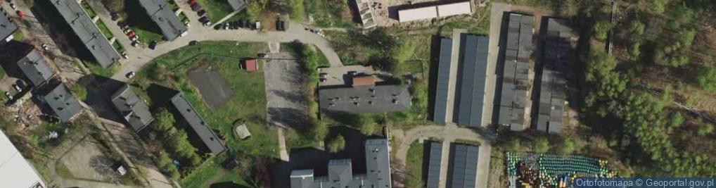 Zdjęcie satelitarne Izba Wytrzeźwień