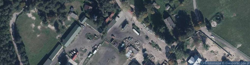 Zdjęcie satelitarne Jedlanka stadnina