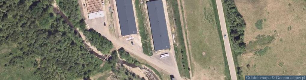 Zdjęcie satelitarne Stadnina Zachowawczej Hodowli Konia Huculskiego