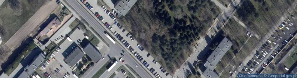 Zdjęcie satelitarne JW1551 15 Sieradzka Brygada Wsparcia Dowodzenia