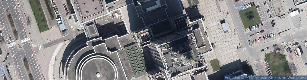 Zdjęcie satelitarne Biuro Rady m.st. Warszawy
