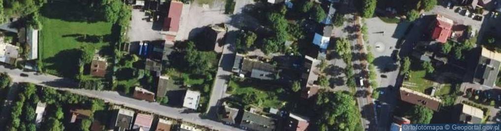 Zdjęcie satelitarne Referat Gospodarki Komunalnej Mieszkaniowej Ochrony Środowiska