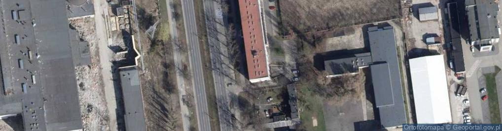 Zdjęcie satelitarne Urząd Miasta Delegatura Łódź - Górna