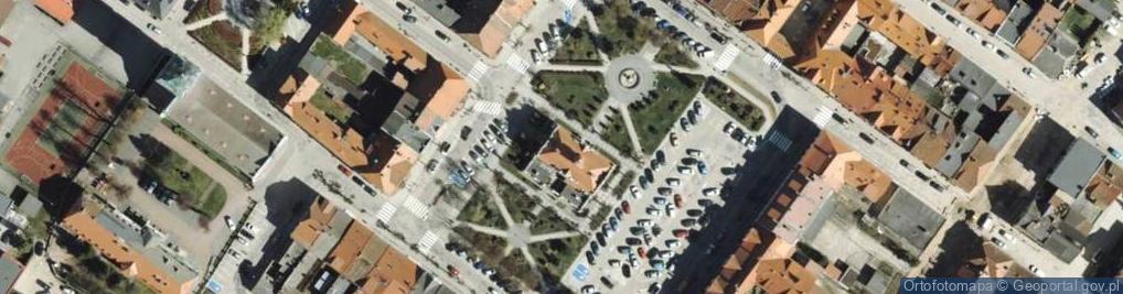 Zdjęcie satelitarne Urząd Miasta / Ewidencja Ludności