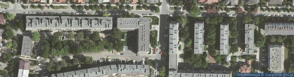 Zdjęcie satelitarne Wydział Geodezji