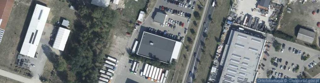 Zdjęcie satelitarne Jysk