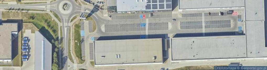 Zdjęcie satelitarne Jysk