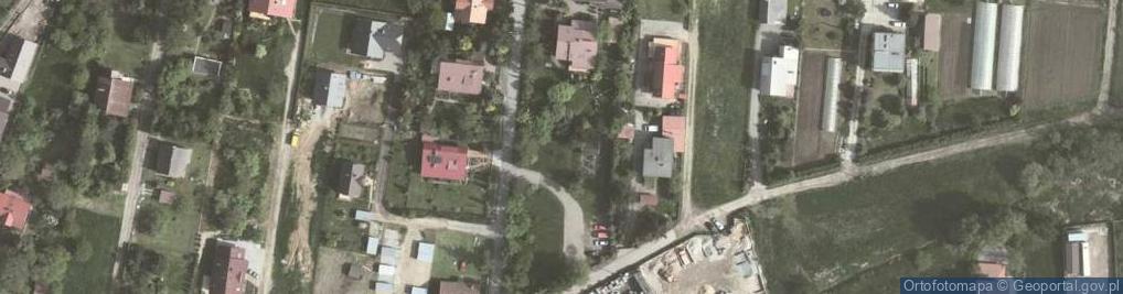 Zdjęcie satelitarne Na Wierzynka