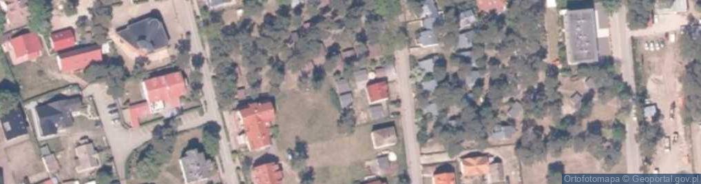 Zdjęcie satelitarne Ośrodek Kempingowy Bryza
