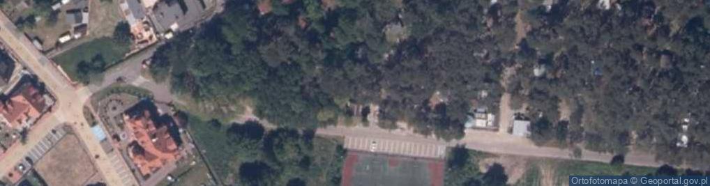 Zdjęcie satelitarne U Huberta