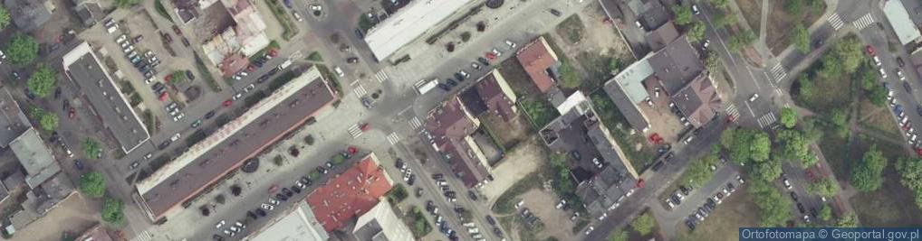 Zdjęcie satelitarne Adwokat Dariusz Czarnocki Indywidualna Kancelaria Adwokacka w Żyrardowie