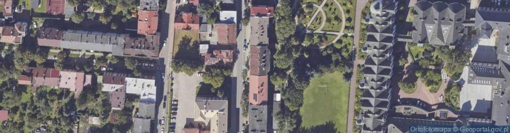 Zdjęcie satelitarne Kancelaria Adwokatów i Radców Prawnych K.i Ł.Tutaj