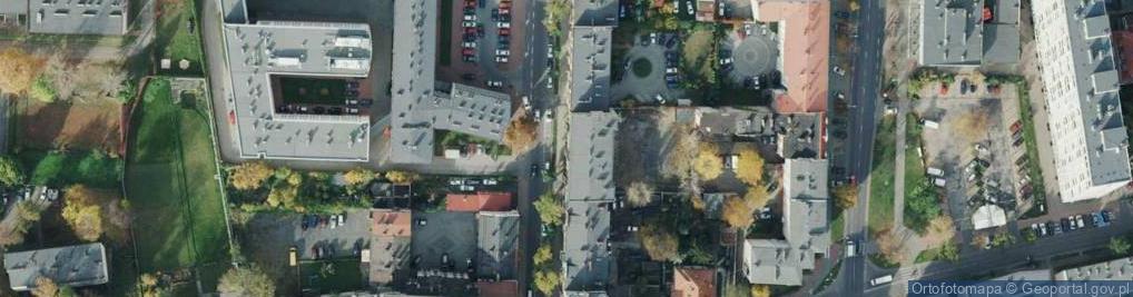 Zdjęcie satelitarne Kancelaria Obrusznik - Radca Prawny Częstochowa - Prawnik