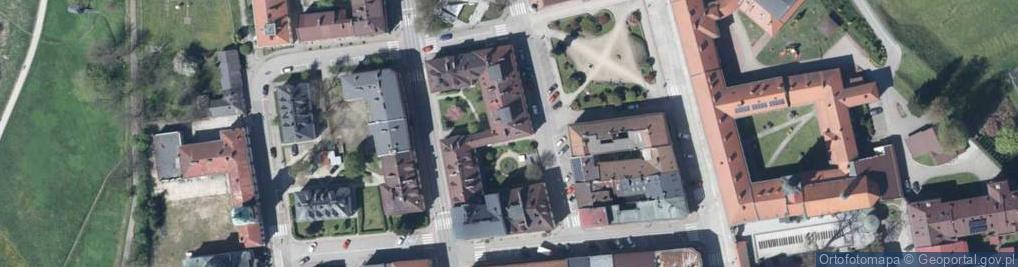 Zdjęcie satelitarne Kancelaria Prawnicza w Nowym Sączu i w Piwnicznej-Zdroju