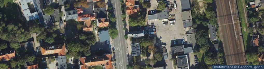 Zdjęcie satelitarne Legalis Kancelaria Radców Prawnych i Adwokatów Komar Komarowscy Piotrowska Sulima i Partnerzy