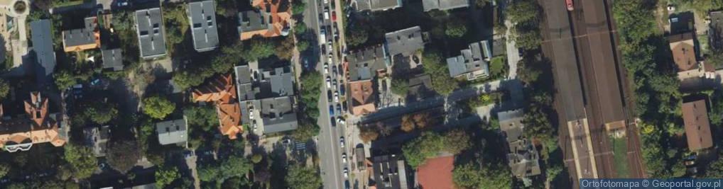 Zdjęcie satelitarne r.Pr.Aleksandra Kosiorek Adw.Damian Konieczny Kancelaria Prawna