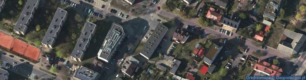 Zdjęcie satelitarne Kancelaria Notarialna Notariusz Alina Krawczak w Mińsku Mazowieckim