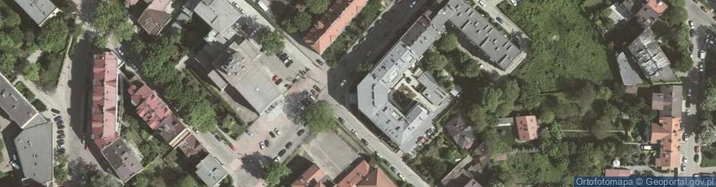 Zdjęcie satelitarne Ludźmierski, Bochenek-Perek Notariusze
