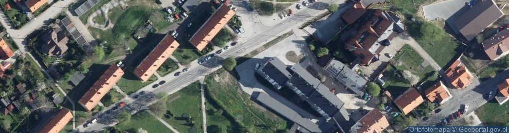 Zdjęcie satelitarne Notariusz Bielawa - Kancelaria Notarialna, pow. Dzierżoniów